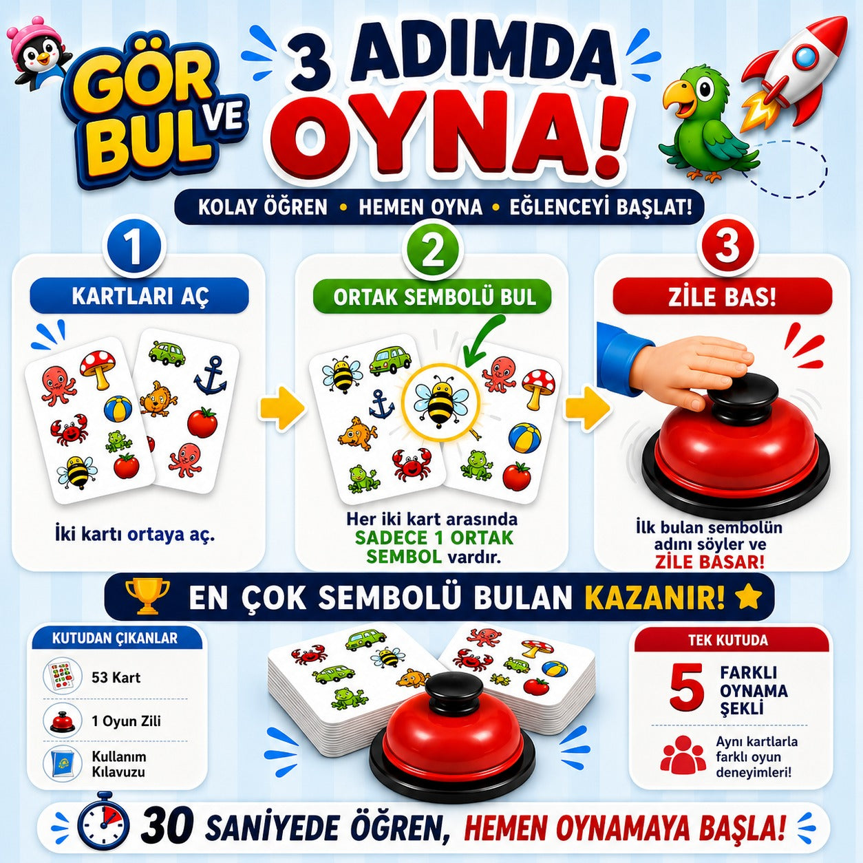 Zepzeka Okula Hazırlık 3'lü Premium Eğitim Seti